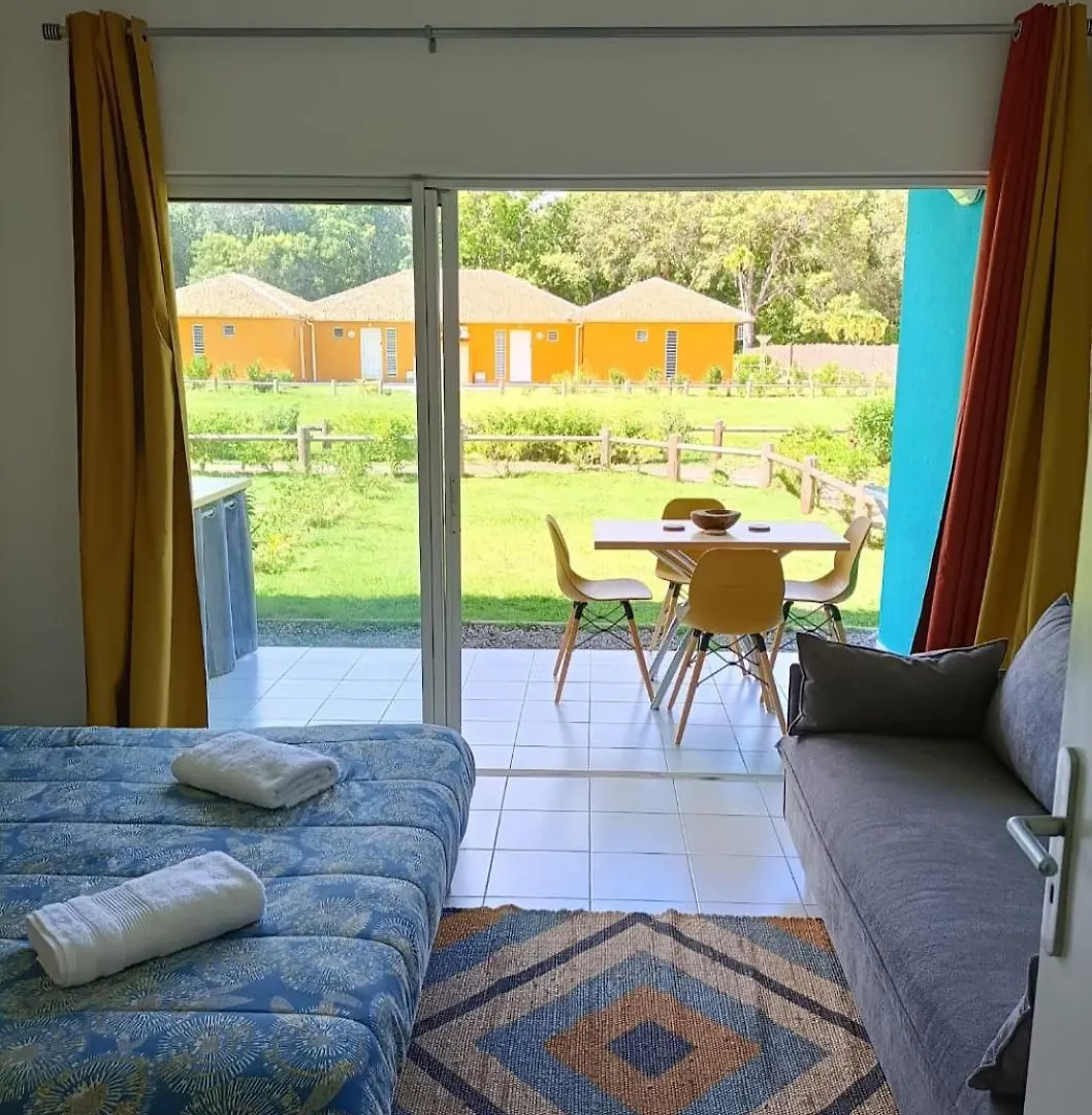 Studio 105 Hamaca Grand Bourg Marie Galante Apart Otel